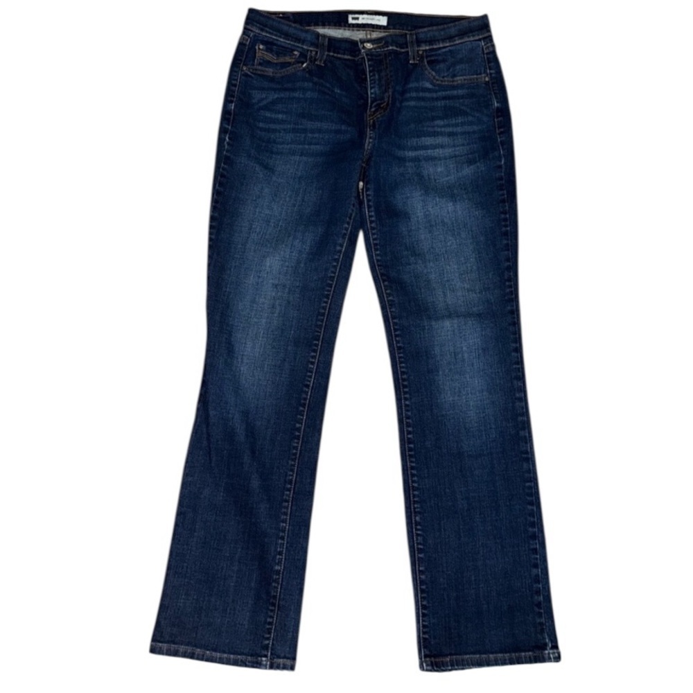 Women’s Levi’s 505 Straight Leg Jeans Size 10M Dark Wash Classic Everyday Denim